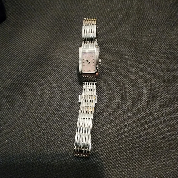 Stainless Steel Pink Mother of Pearl 15mm 8600L Quartz - Picture 11 of 11